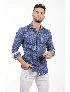 8971 CAMISA ESTAMPADO CIRCULO