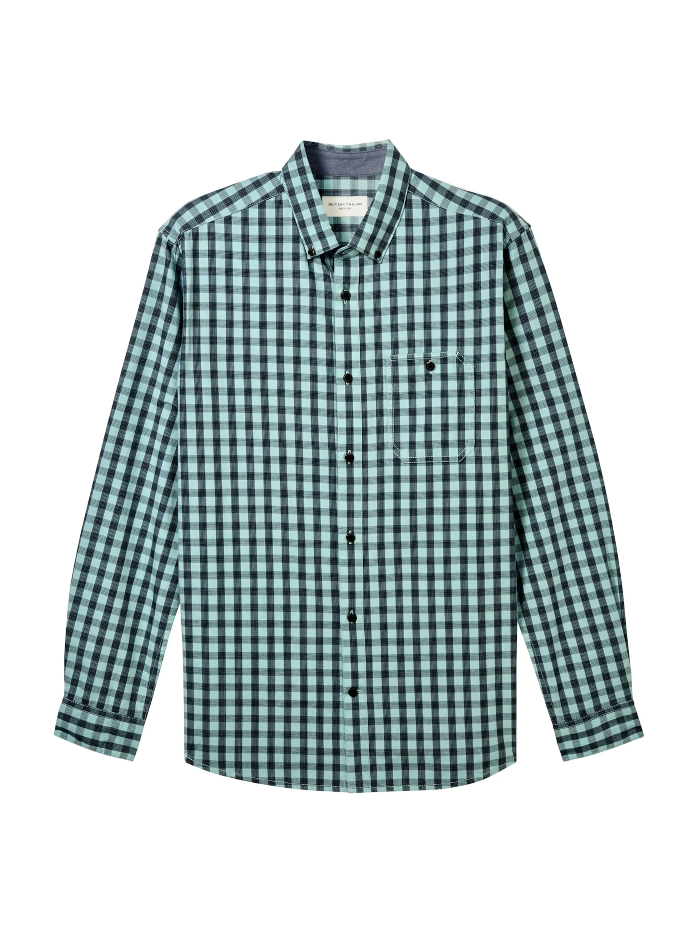 Ajuste regular Camisa TOM TAILOR en Menta