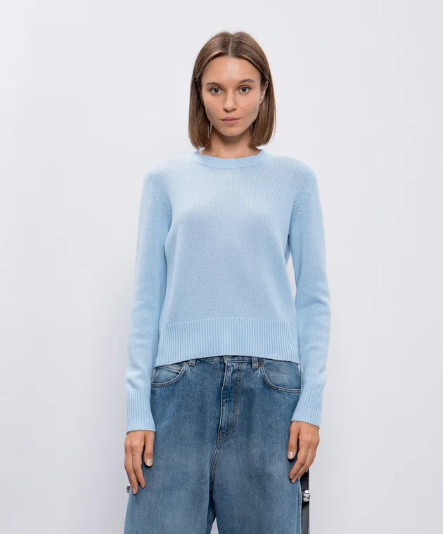 Allude Blue cashmere jumper