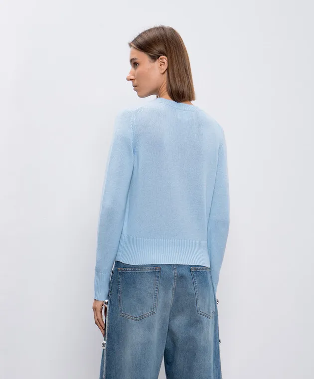 Allude Blue cashmere jumper