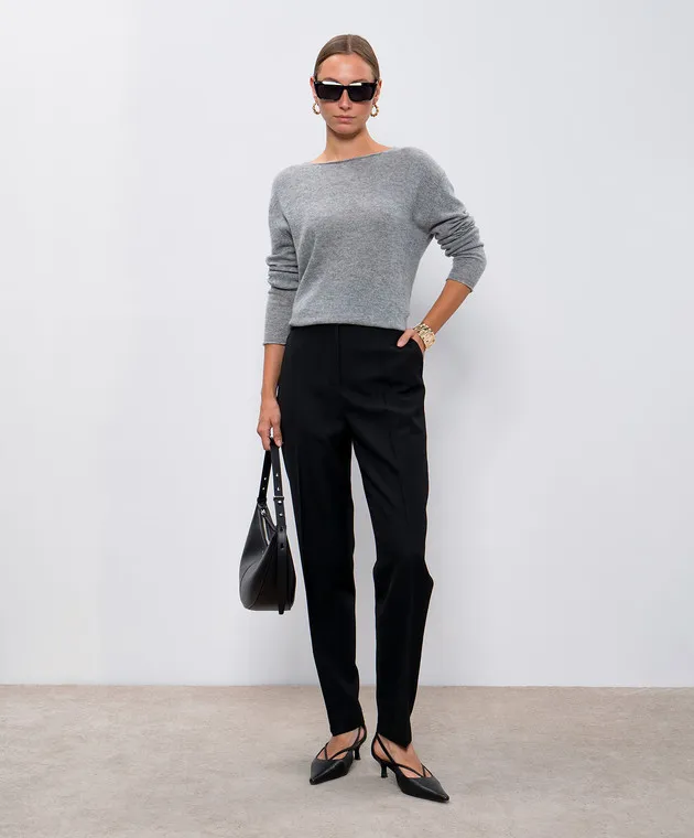 Allude Gray cashmere jumper