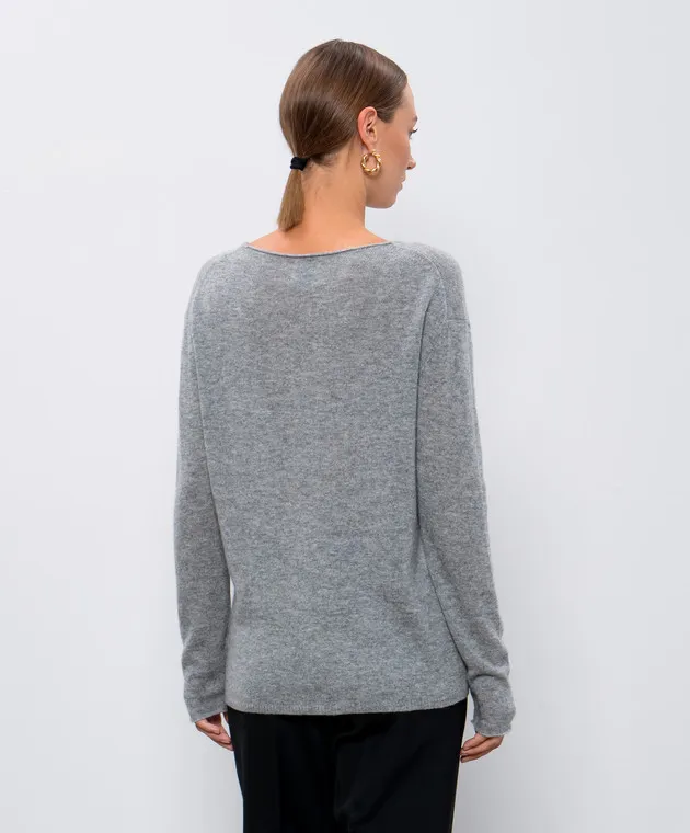 Allude Gray cashmere jumper