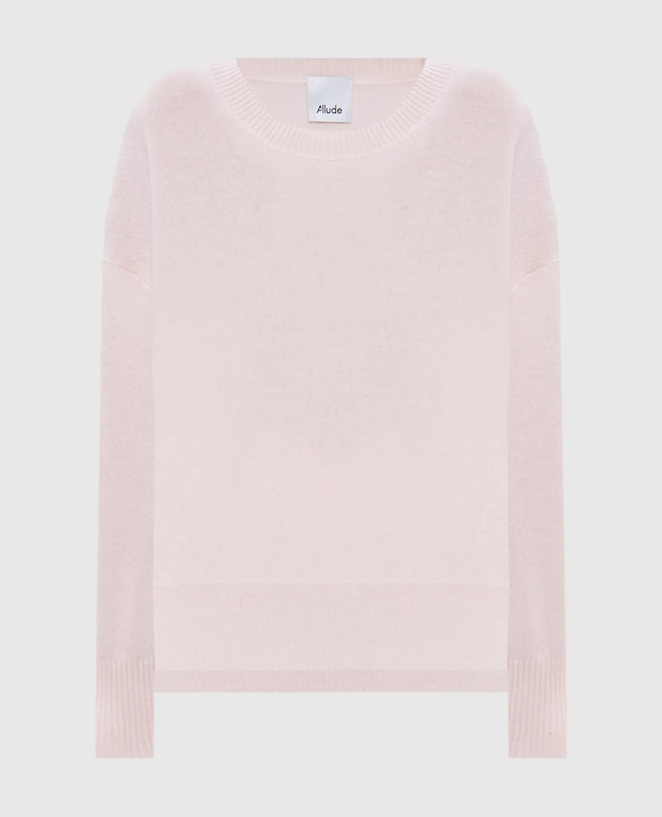 Allude Pink cashmere jumper