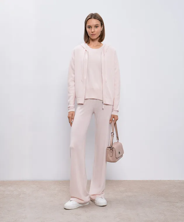 Allude Pink cashmere jumper