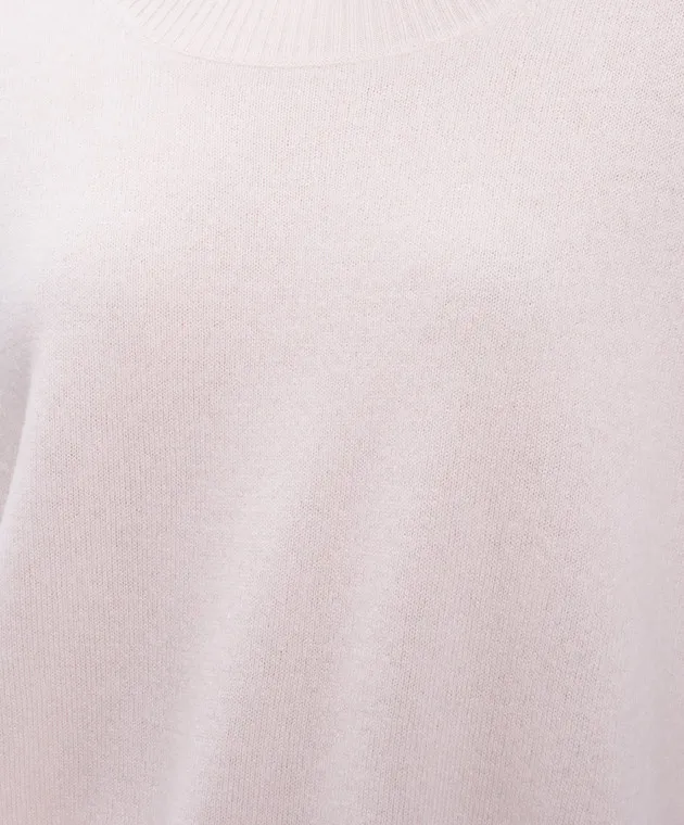 Allude Pink cashmere jumper