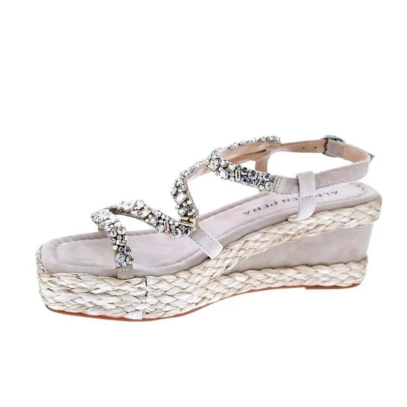 Alma en Pena Sandalias Mujer V241019 Beige