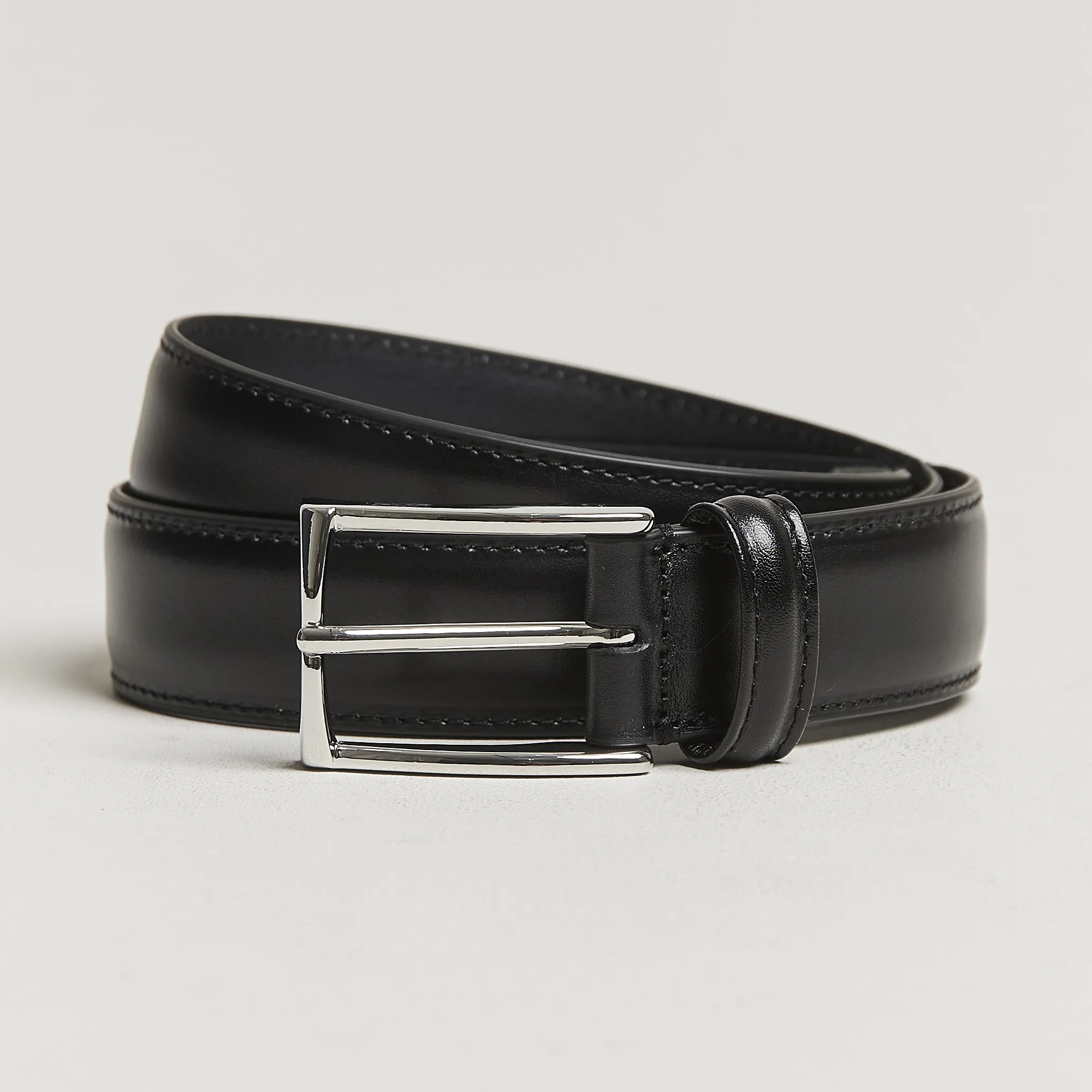 Anderson's Leather Suit Belt 3 cm Black