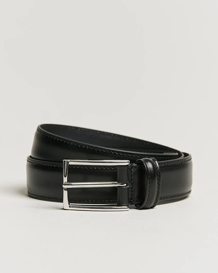 Anderson's Leather Suit Belt 3 cm Black