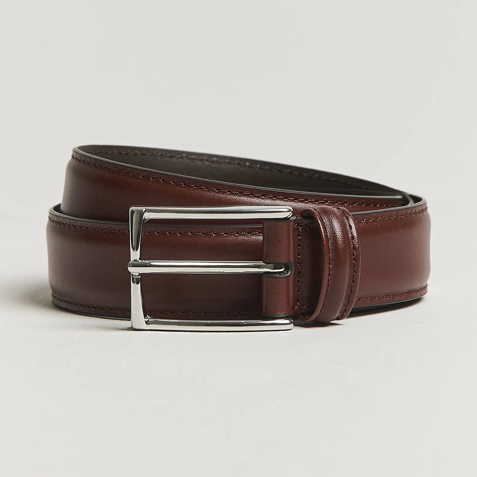 Anderson's Leather Suit Belt 3 cm Brown