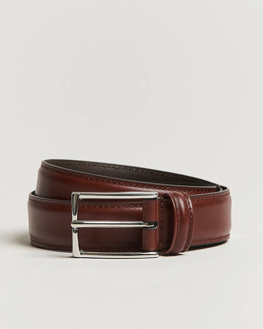 Anderson's Leather Suit Belt 3 cm Brown