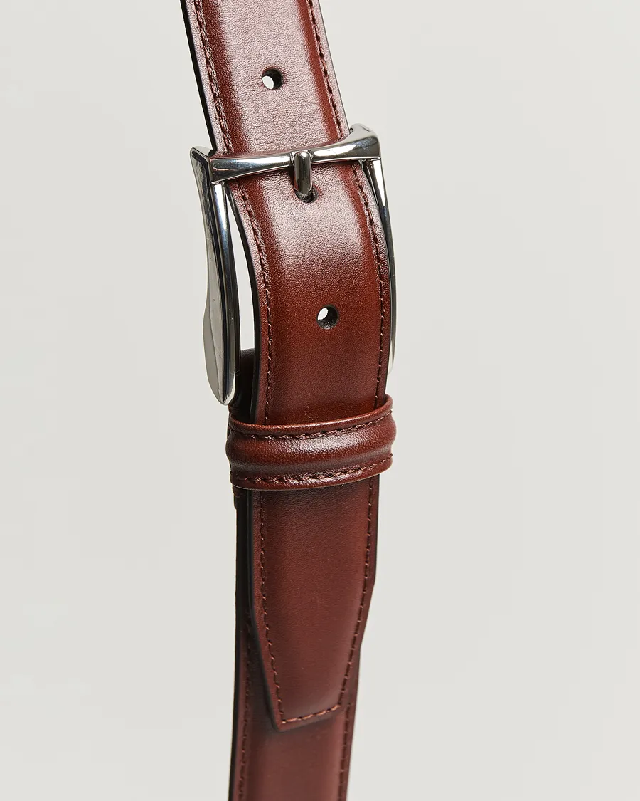 Anderson's Leather Suit Belt 3 cm Brown