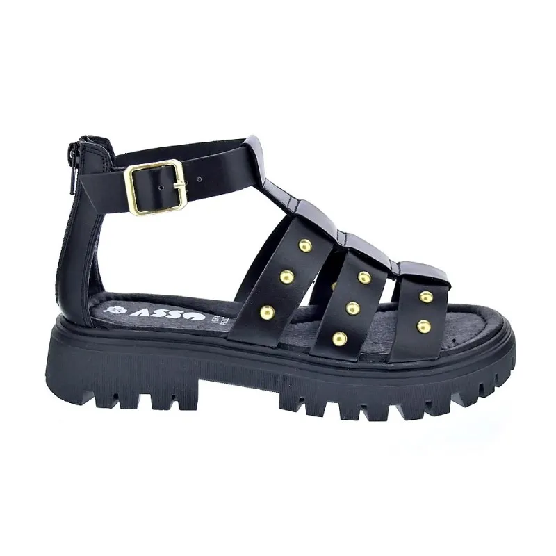 Asso Sandalias Niña 13540 Negro