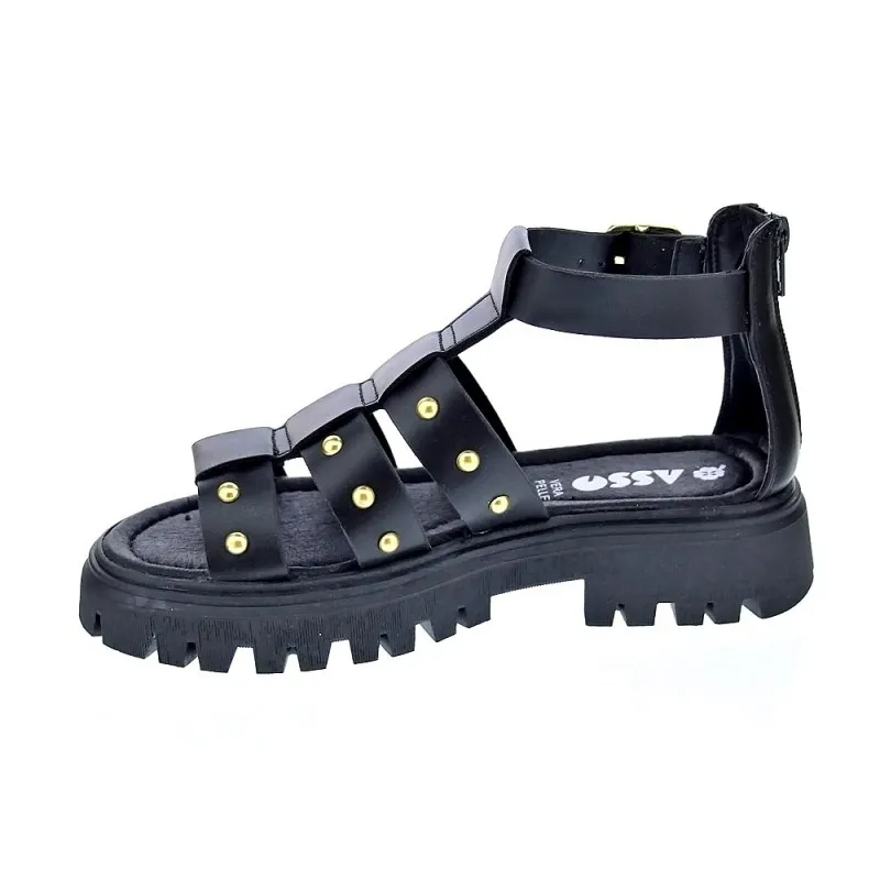 Asso Sandalias Niña 13540 Negro