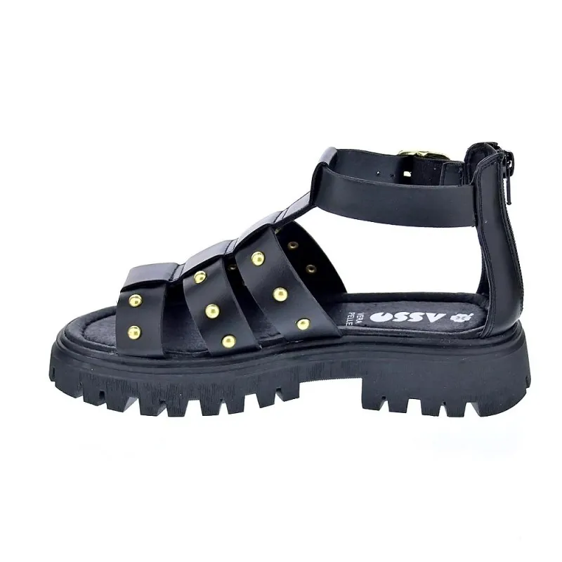 Asso Sandalias Niña 13540 Negro