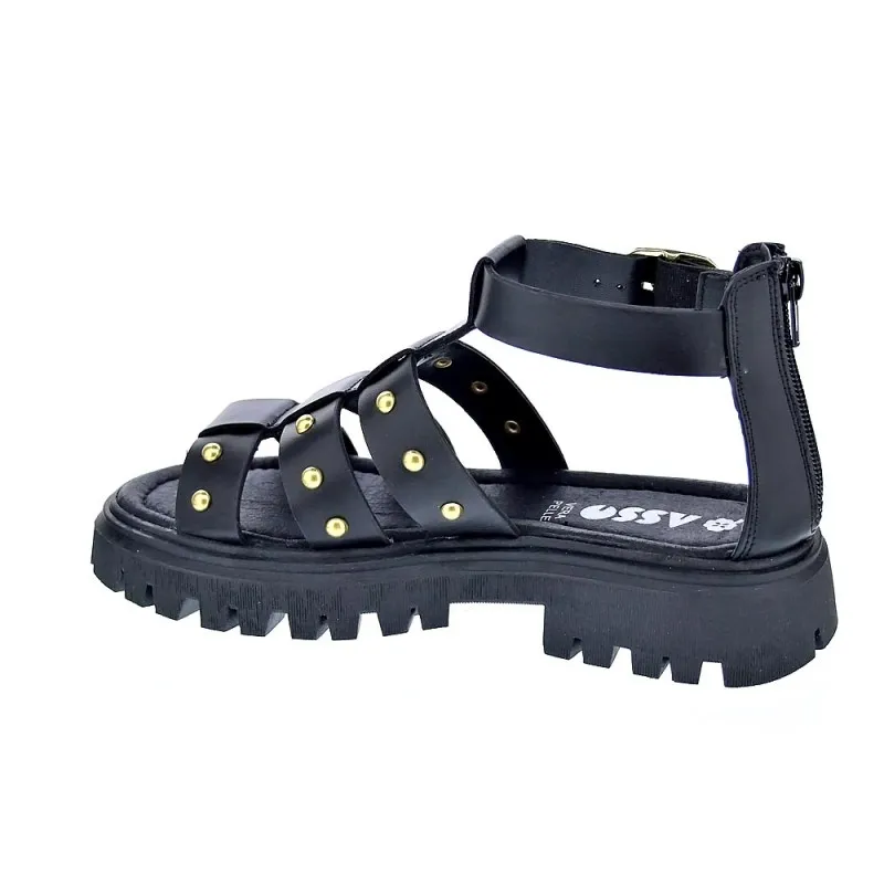 Asso Sandalias Niña 13540 Negro