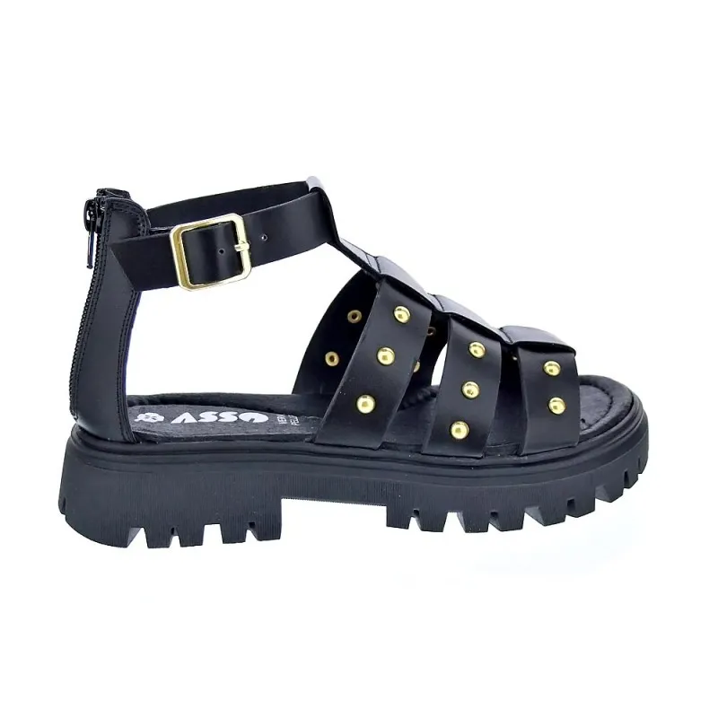 Asso Sandalias Niña 13540 Negro