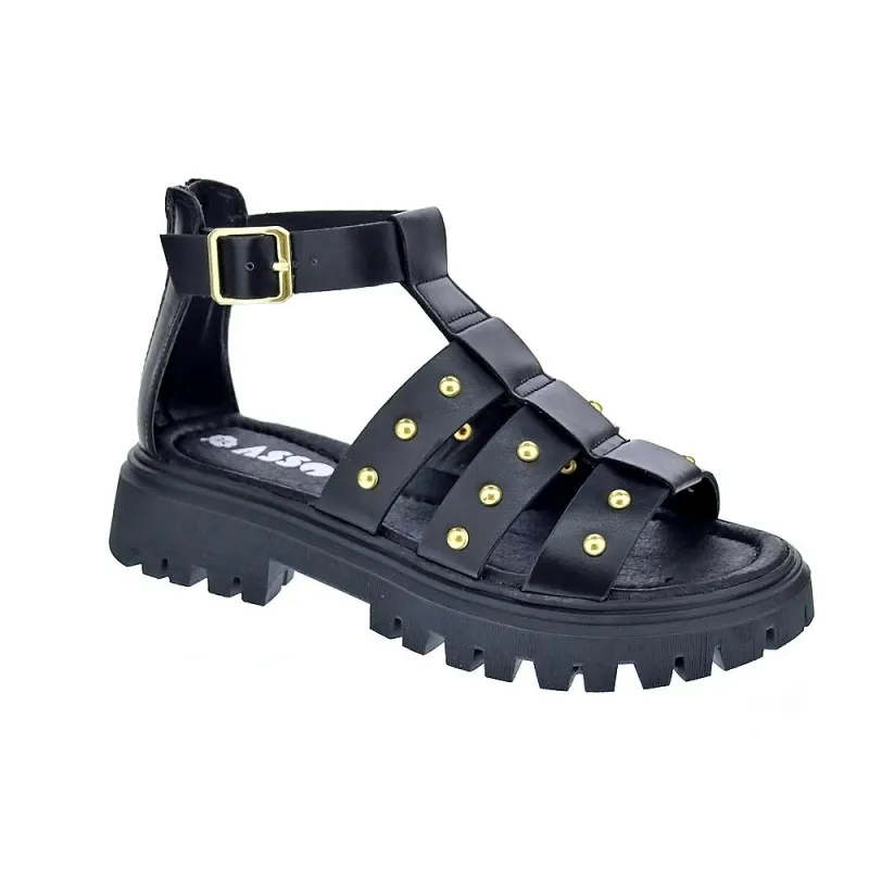 Asso Sandalias Niña 13540 Negro