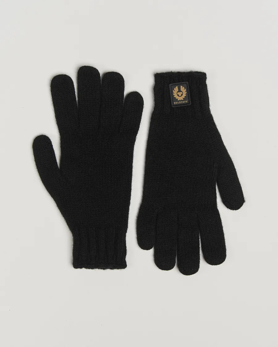 Belstaff Watch Wool Glove Black