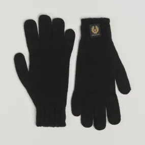 Belstaff Watch Wool Glove Black