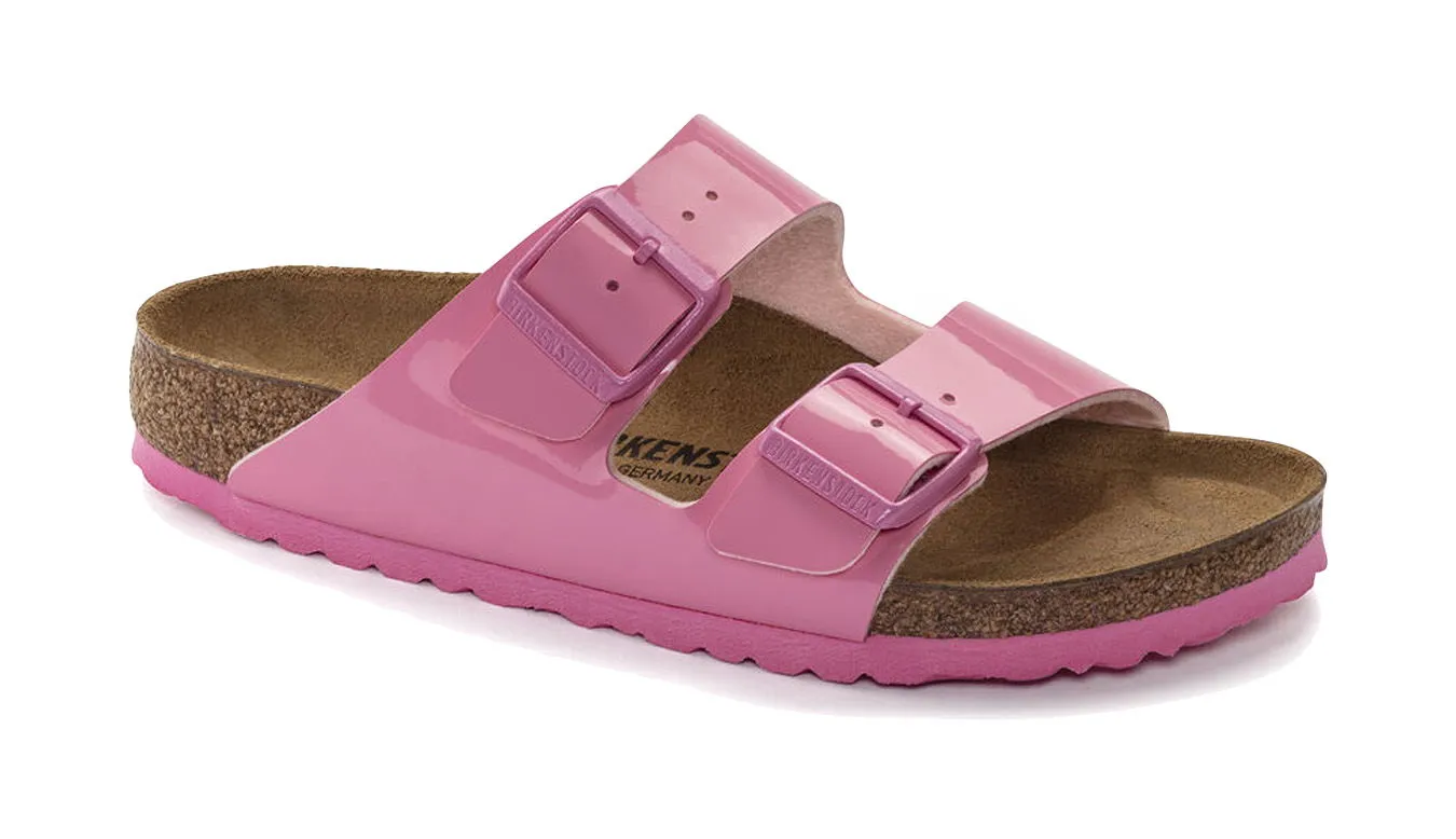 Birkenstock Arizona Birko-Flor Patent Narrow Fit