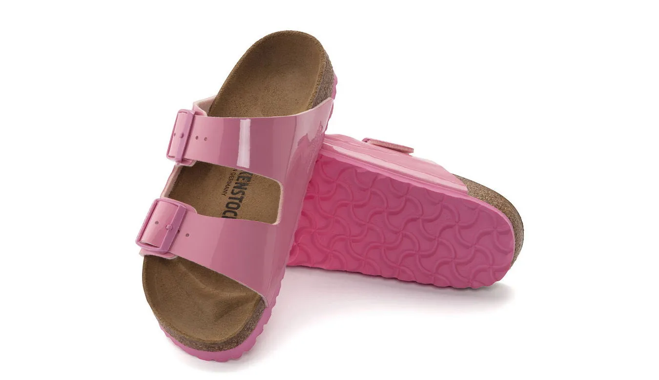 Birkenstock Arizona Birko-Flor Patent Narrow Fit