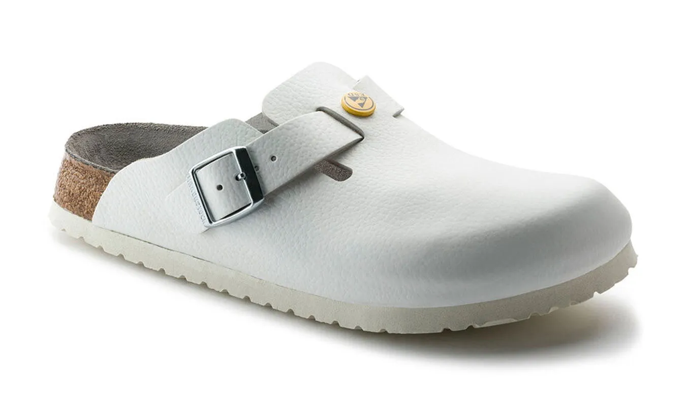 Birkenstock Boston ESD Natural Leather