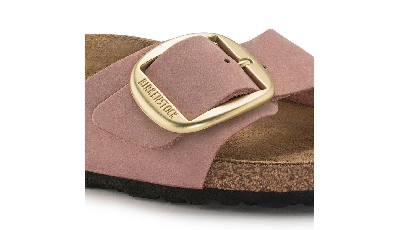 Birkenstock Madrid Big Buckle Nubuck Leather