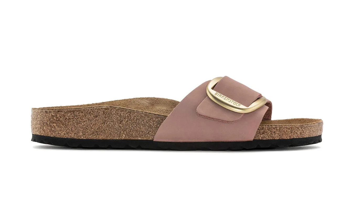 Birkenstock Madrid Big Buckle Nubuck Leather