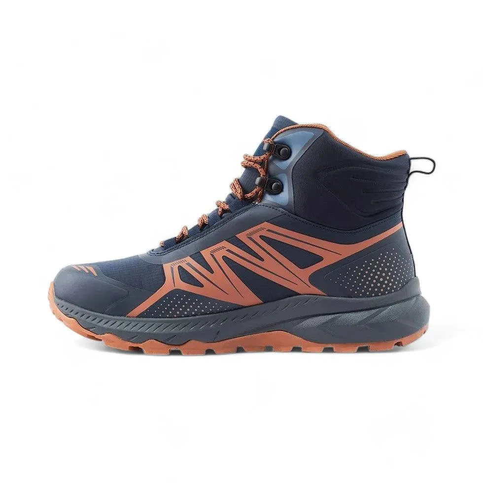 Botas Alaska Aliwen Trekking Azul Naranja