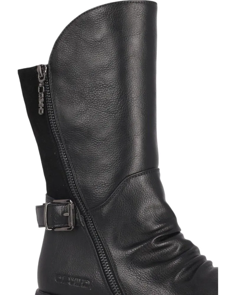 Botas CHIKA10  de Mujer ESTEPA 14  NEGRO