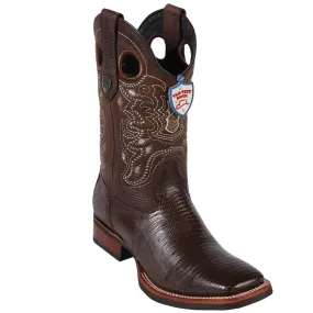 Botas de Armadillo Lizard Original Horma Cuadrada Ancha WW-28250707