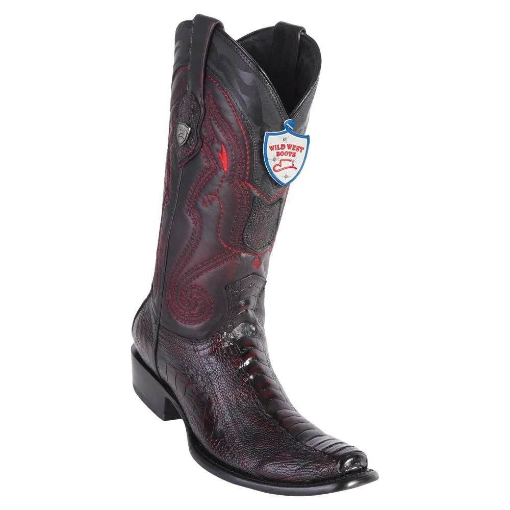 Botas de Avestruz Pata Original Horma Dubai WW-2790518