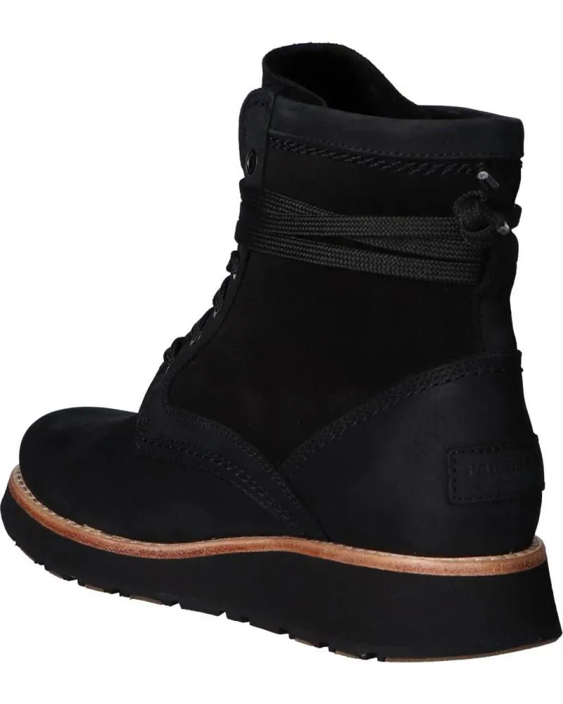 Botas de Mujer PANAMA JACK CLARENCE B1 NOBUCK NEGRO