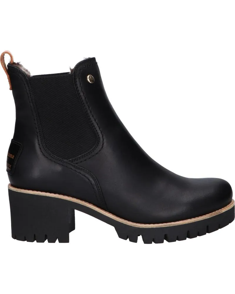 Botas de Mujer PANAMA JACK PIA TRAV B1 NAPA NEGRO - BLACK