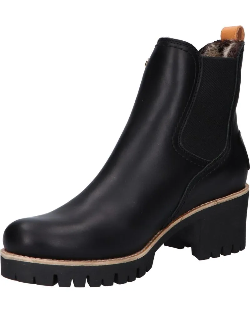 Botas de Mujer PANAMA JACK PIA TRAV B1 NAPA NEGRO - BLACK