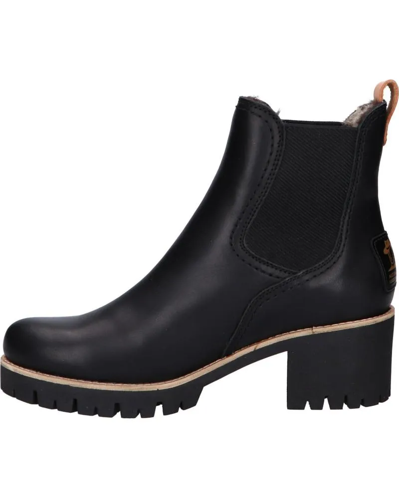 Botas de Mujer PANAMA JACK PIA TRAV B1 NAPA NEGRO - BLACK