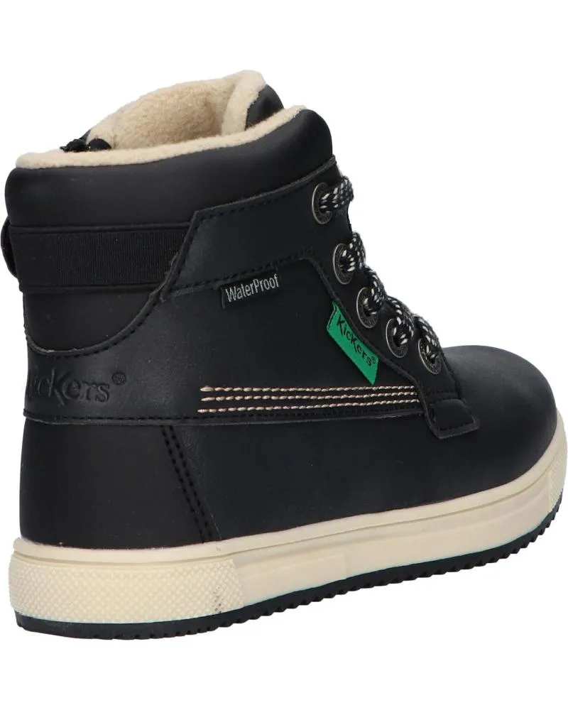 Botas de Mujer y Niña y Niño KICKERS 736802-30 YEPO WPF 8 NOIR