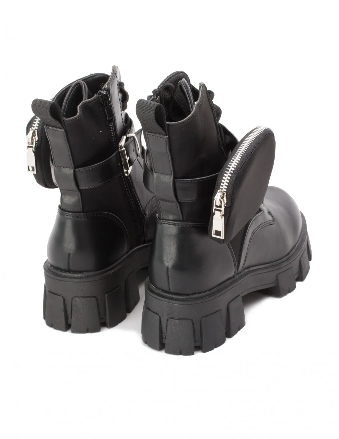 Botas Militares Bolsillo Neopreno