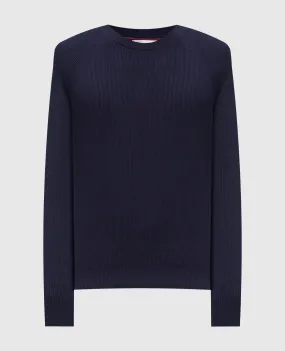 Brunello Cucinelli Blue striped jumper