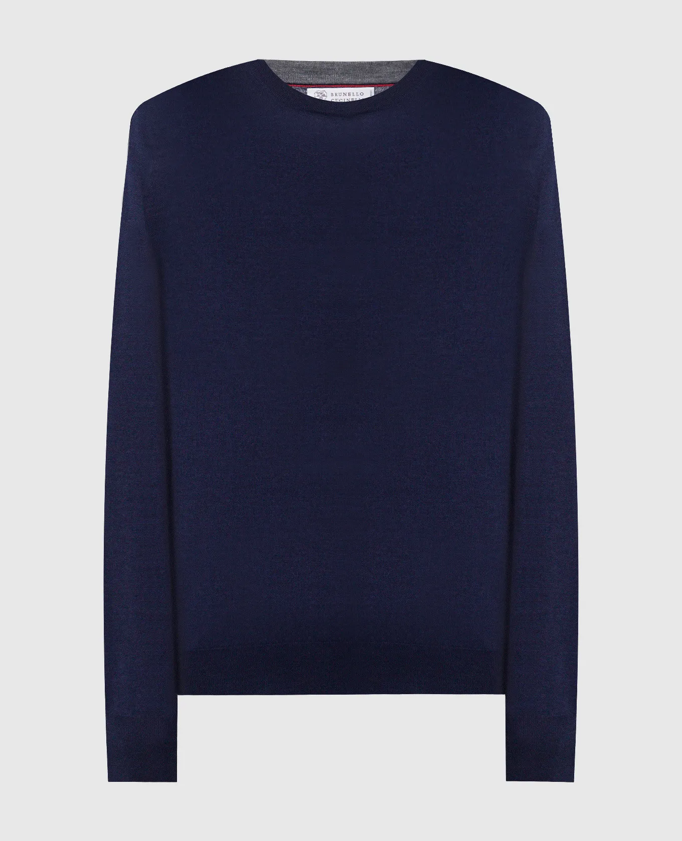 Brunello Cucinelli Blue wool and cashmere jumper