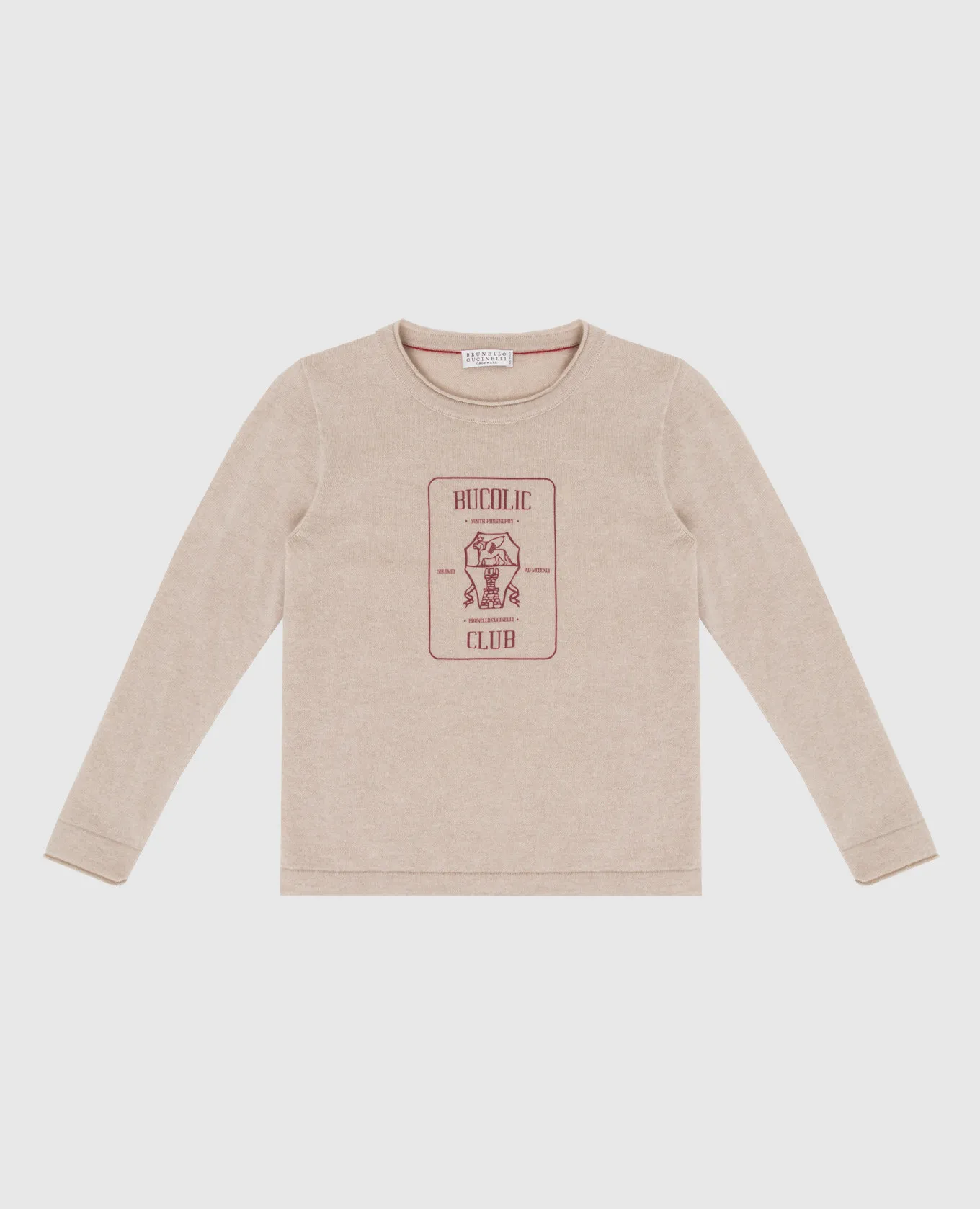 Brunello Cucinelli Cashmere printed jumper for kids