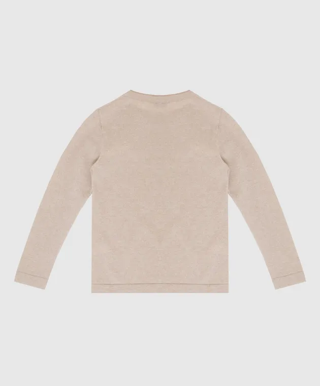 Brunello Cucinelli Cashmere printed jumper for kids