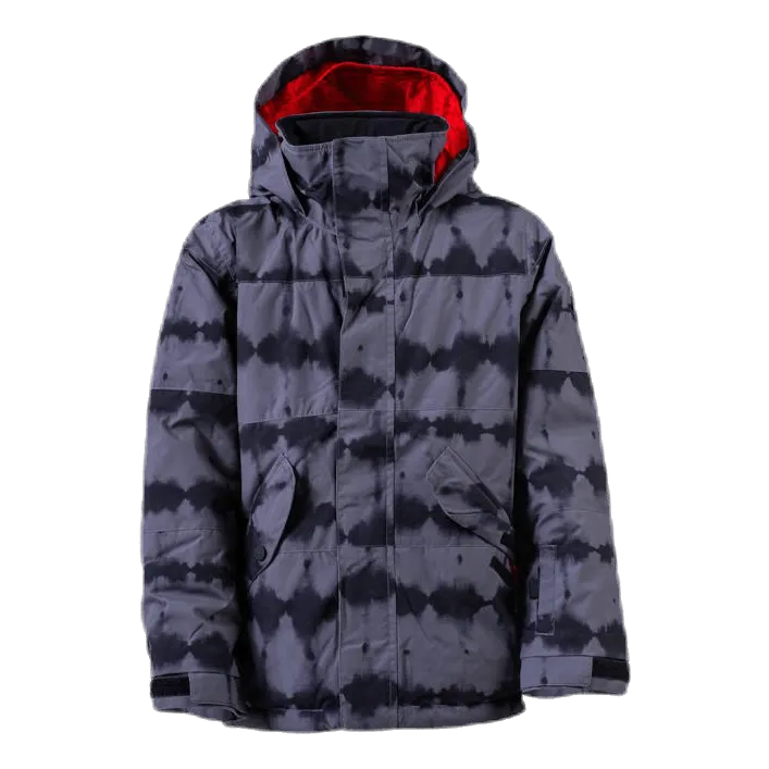 Burton Symbol Jacket Youth Grey/Red