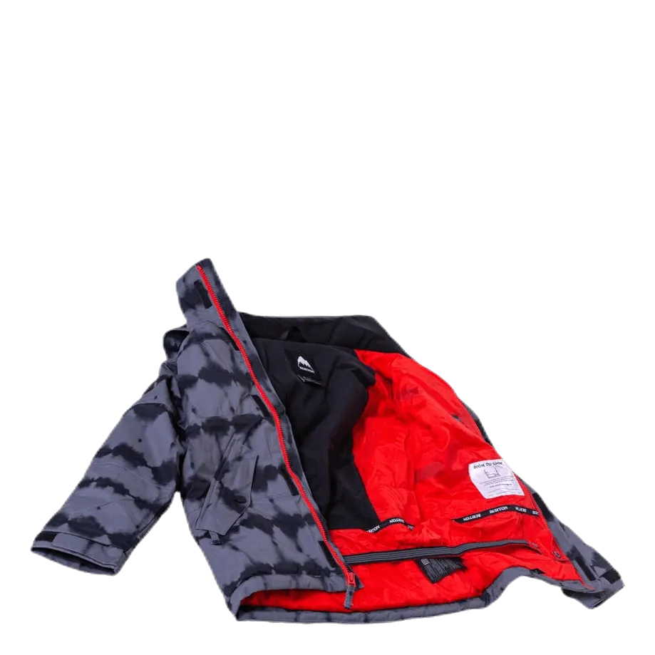 Burton Symbol Jacket Youth Grey/Red