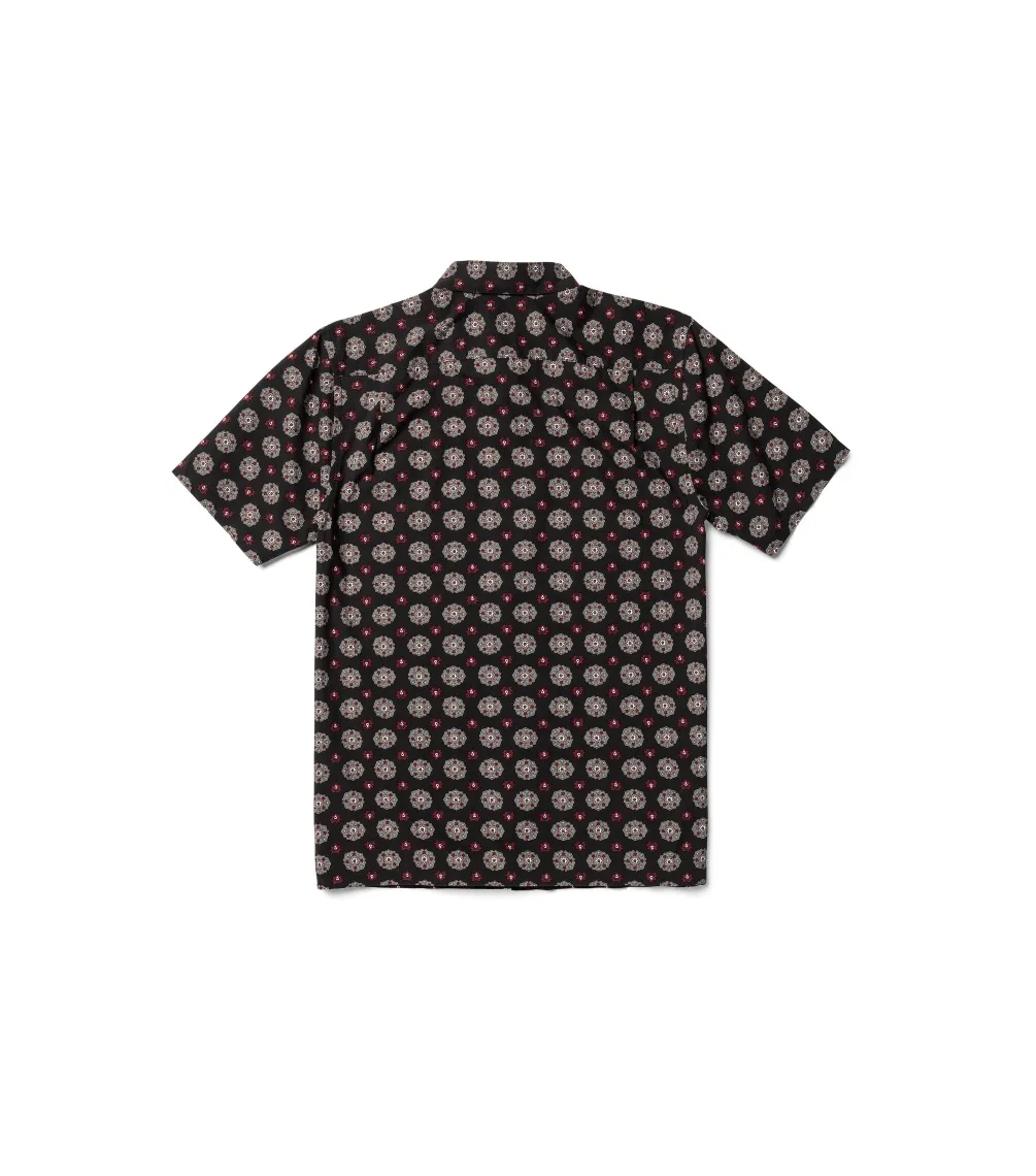 Camisa CAPTAIN FIN Paisley Pusher Shirt - Black