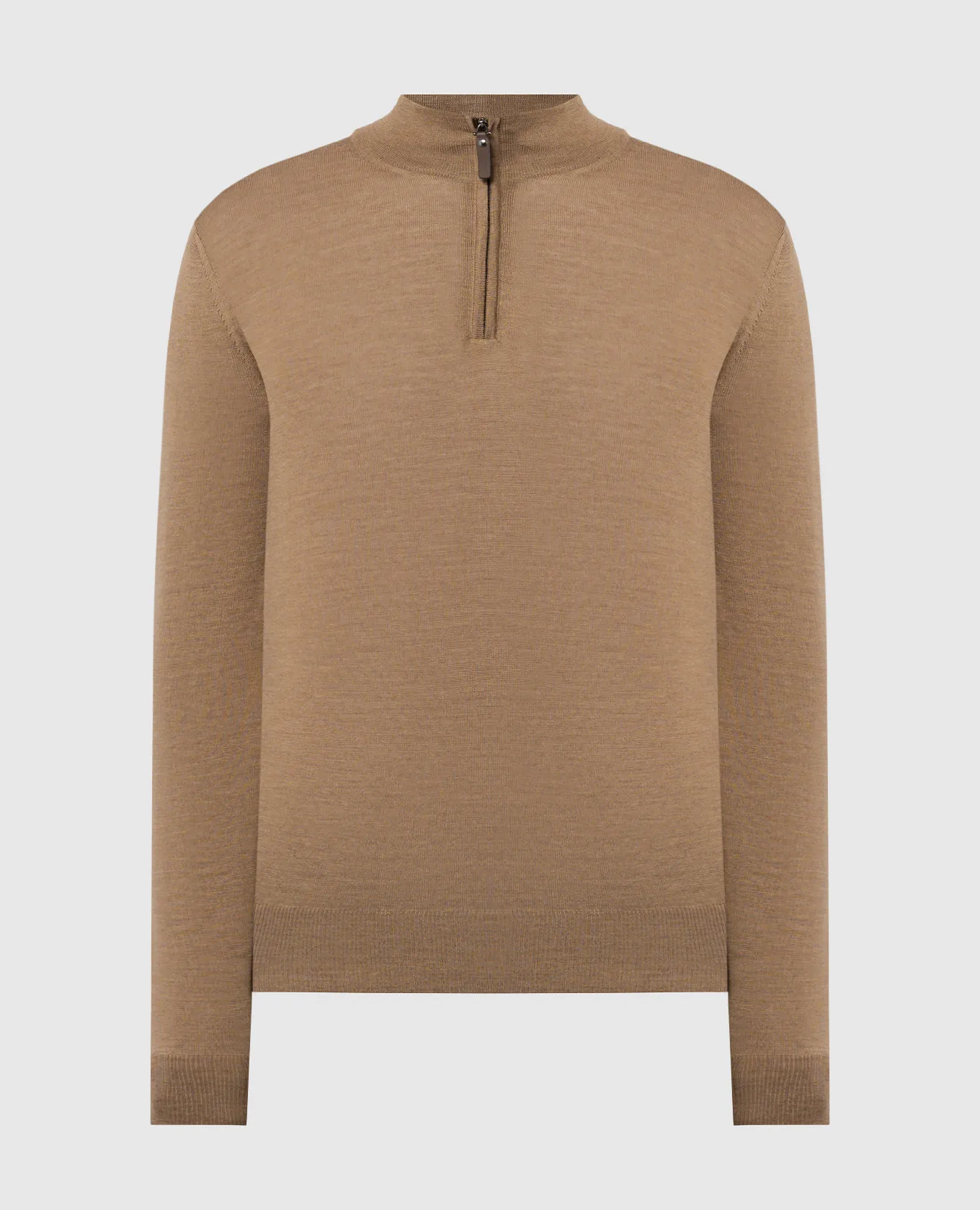 Canali Brown woolen jumper