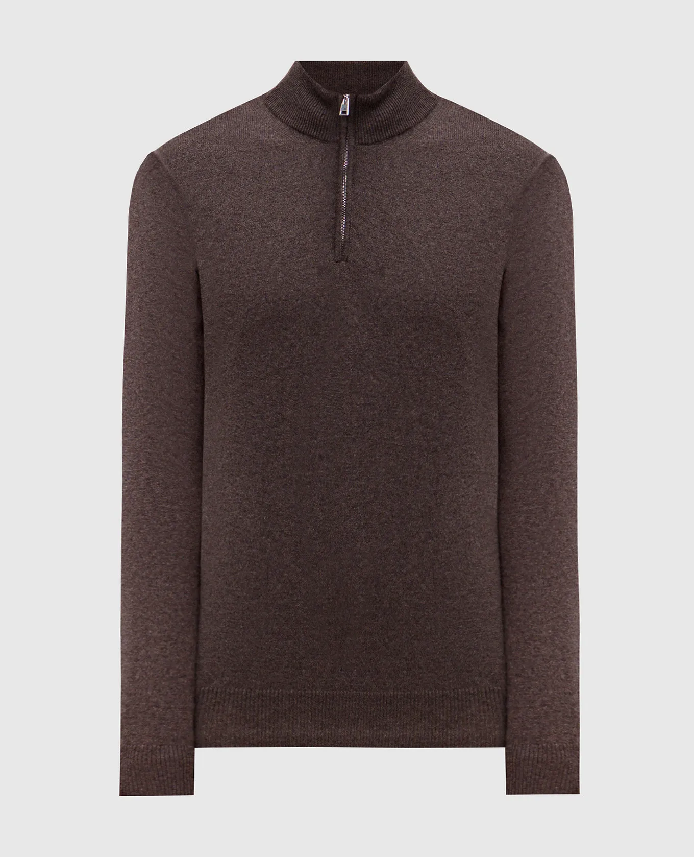 Cashmere&Whiskey Brown cashmere jumper