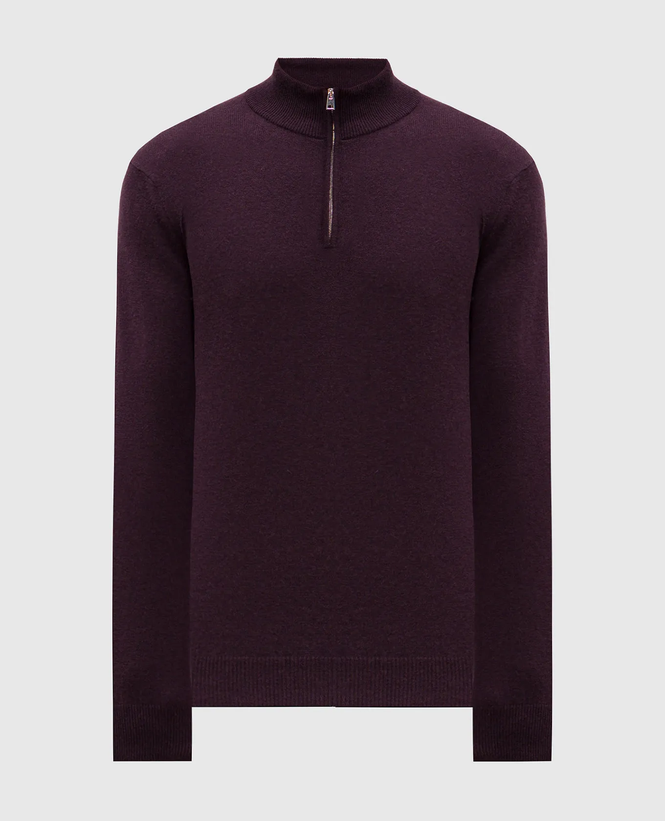 Cashmere&Whiskey Burgundy cashmere jumper