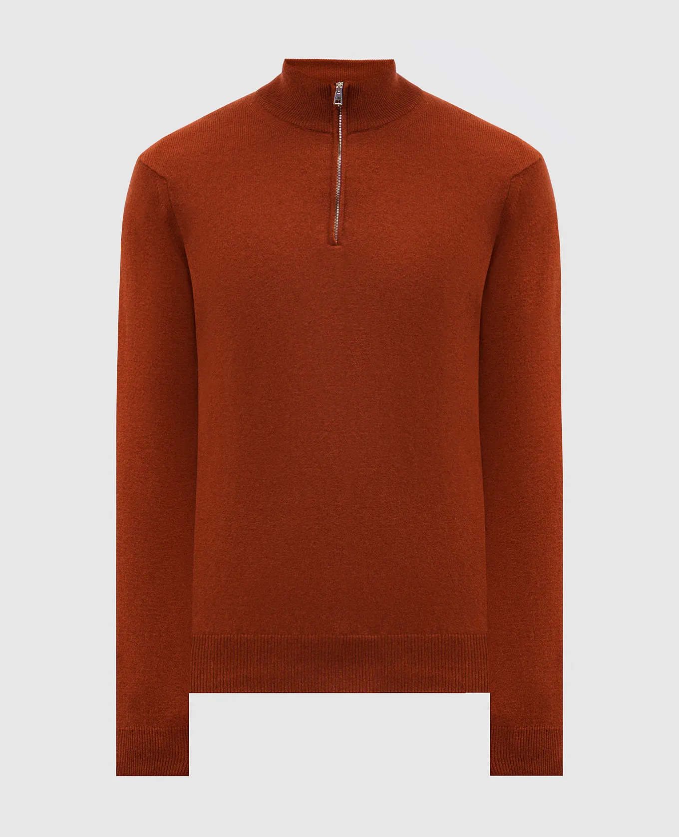 Cashmere&Whiskey Orange cashmere jumper