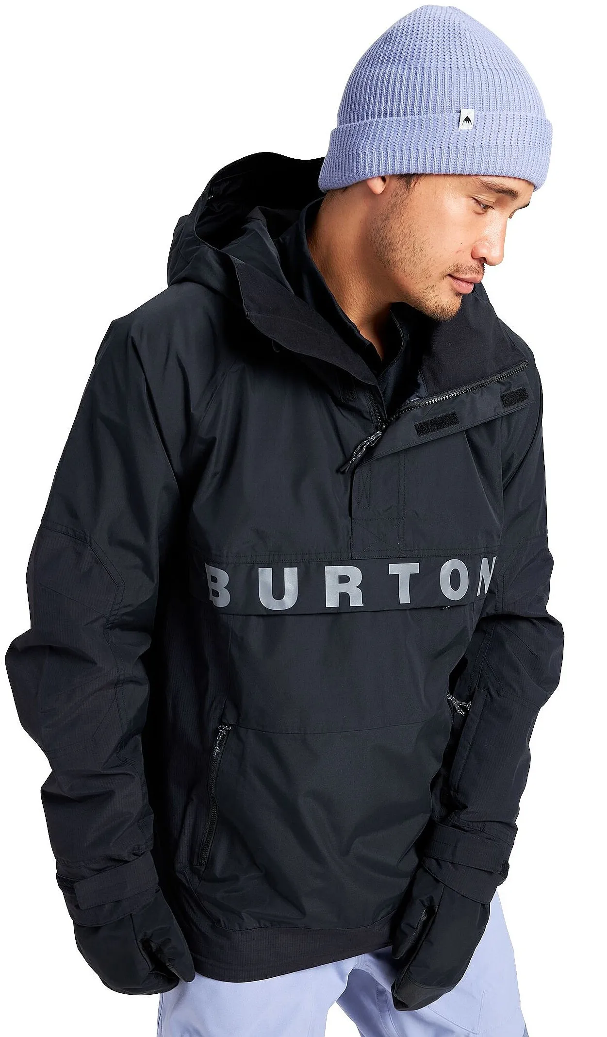 chaqueta Burton Frostner Anorak 2L - True Black - men´s